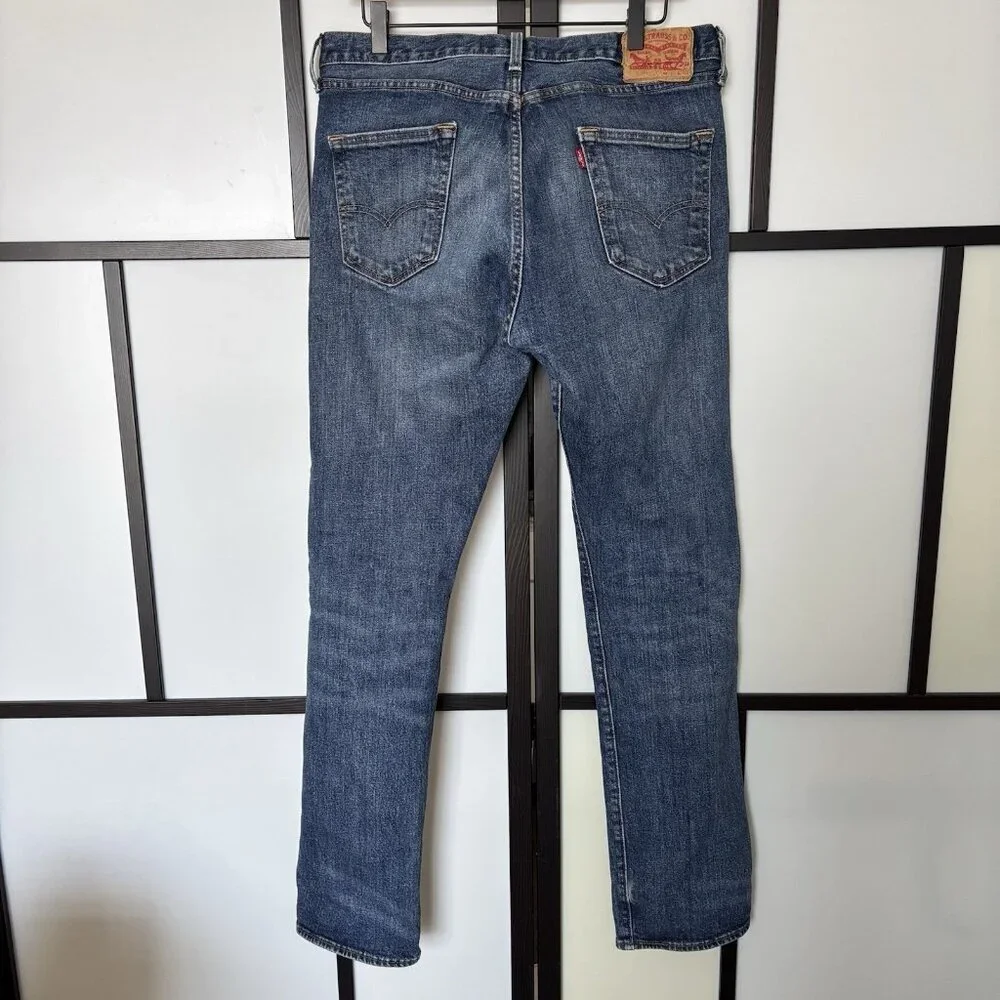 Levi's 501 Men Pants 33X32 Denim Original‎ Fit Straight Button Fly (waist 32)